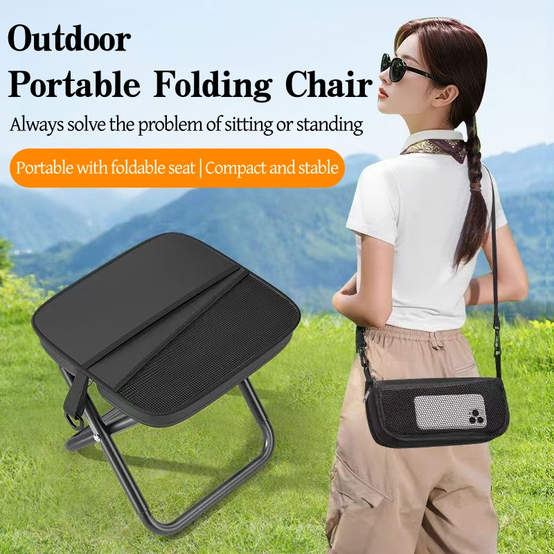 Outdoor Adventure With No Backpack - S2 휴대용 접이식 배낭 의자 경량