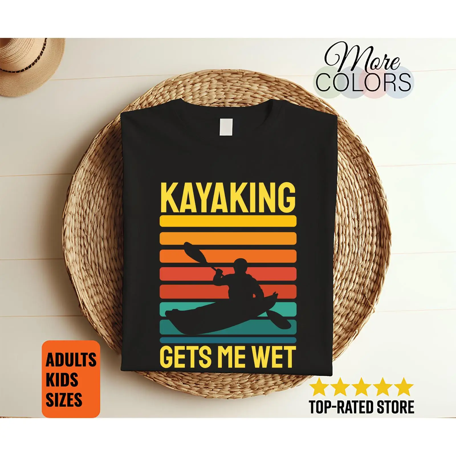Outdoor Adventure Kayak - 빈티지 카약은 나를 젖게 만듭니다. 재미있는