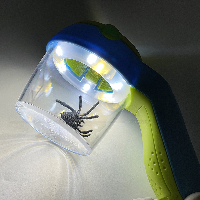 9LED 버그 확대경 어린이용 휴대용 곤충 식물 관찰  - Outdoor Adventure Toys For Kids 리뷰 및 가격