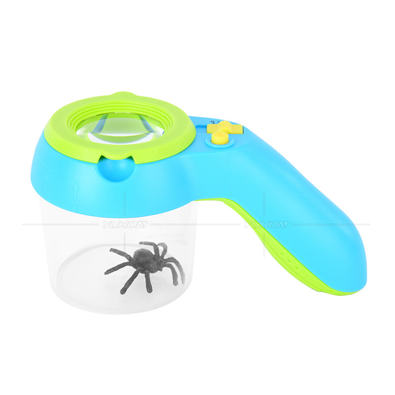 9LED 버그 확대경 어린이용 휴대용 곤충 식물 관찰  - Outdoor Adventure Toys For Kids 리뷰 및 가격
