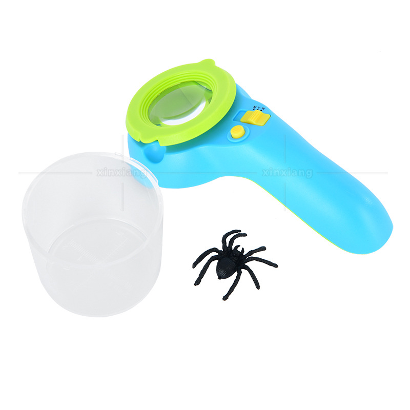 9LED 버그 확대경 어린이용 휴대용 곤충 식물 관찰  - Outdoor Adventure Toys For Kids 리뷰 및 가격