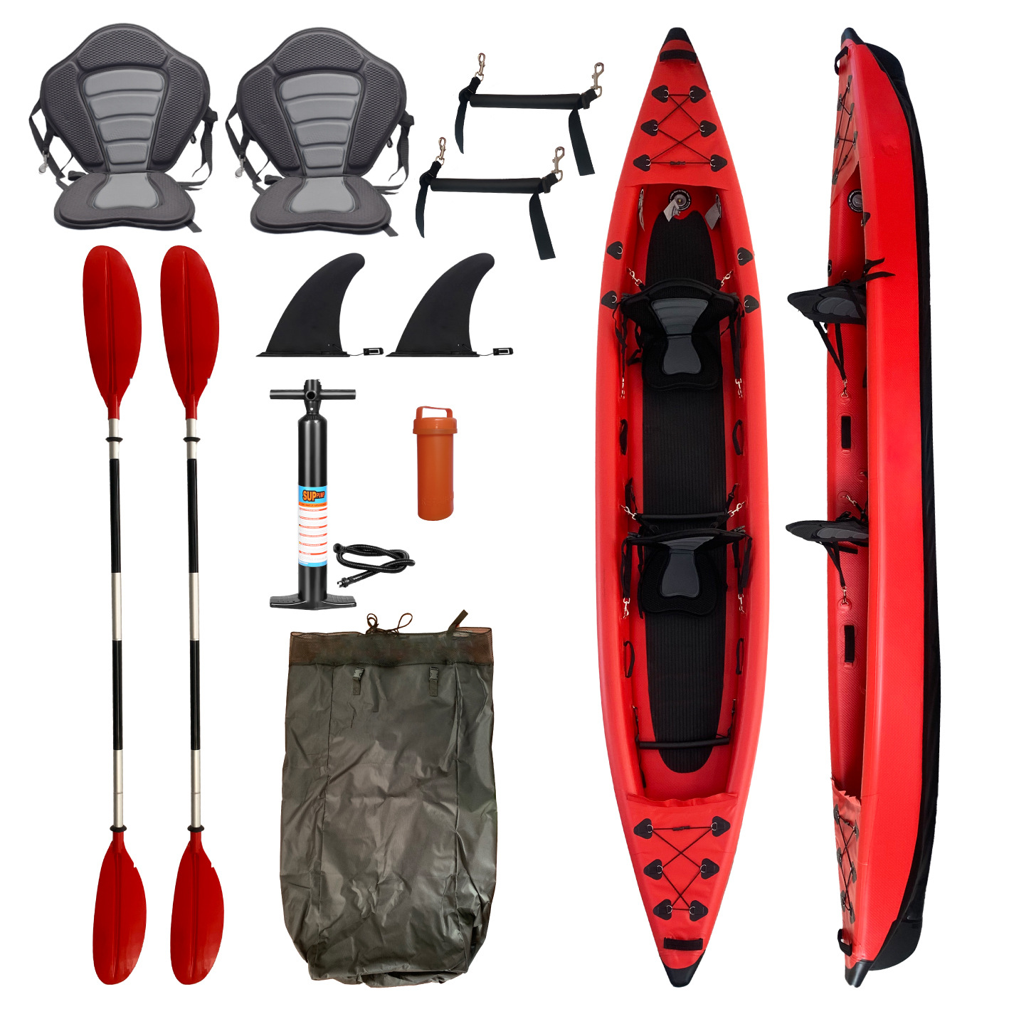 카야 풍선식 2인용 카약 드리프팅 보트 야외 낚시 보트 - Outdoor Adventure Kayak 리뷰 및 가격