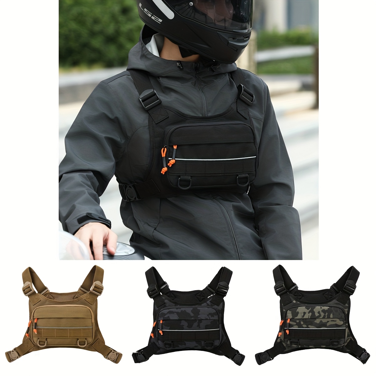 옥스포드 천으로 제작된 1피스 남성용 아웃도어 가슴 가 - Outdoor Adventure With No Backpack 리뷰 및 가격