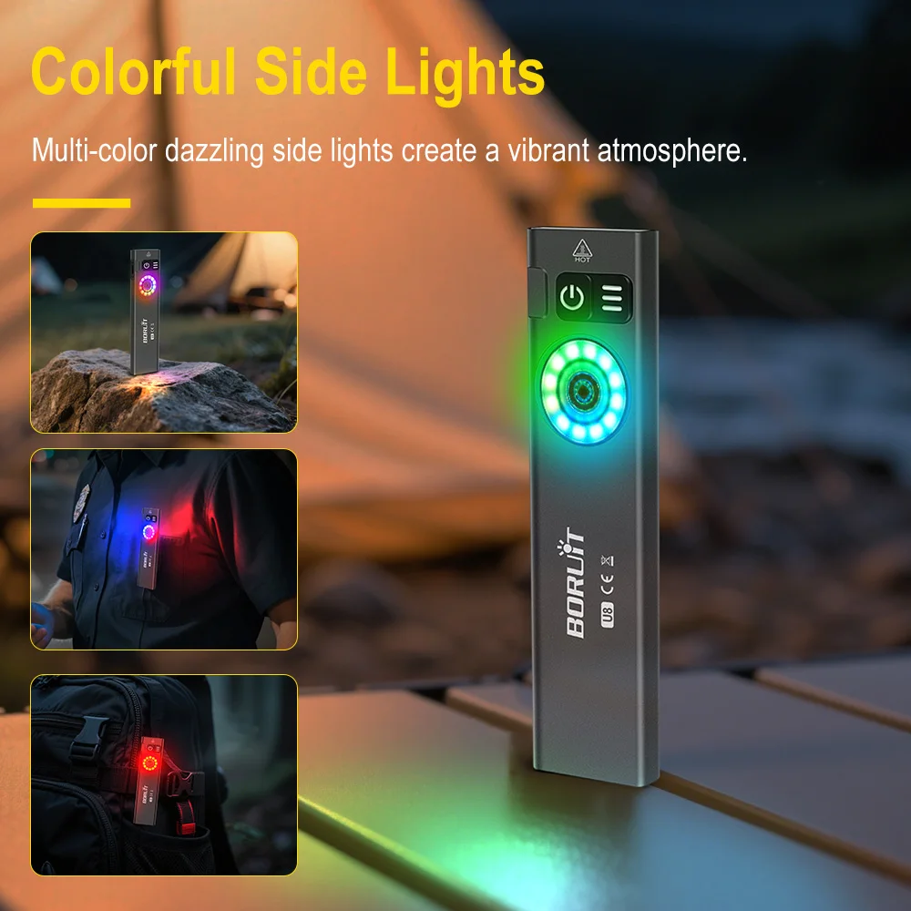 BORUiT U8 650LM EDC LED 손전등 타입 - Outdoor Adventure Camp 리뷰 및 가격