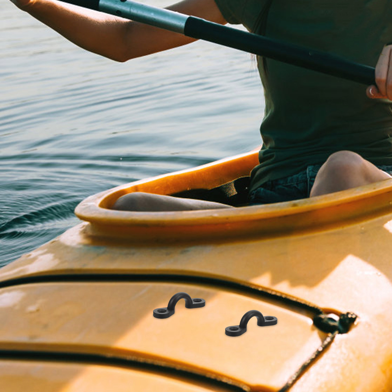 20개 카약 앵커 클리트 패드 아이 키트 나일론 타이  - Outdoor Adventure Kayak 리뷰 및 가격