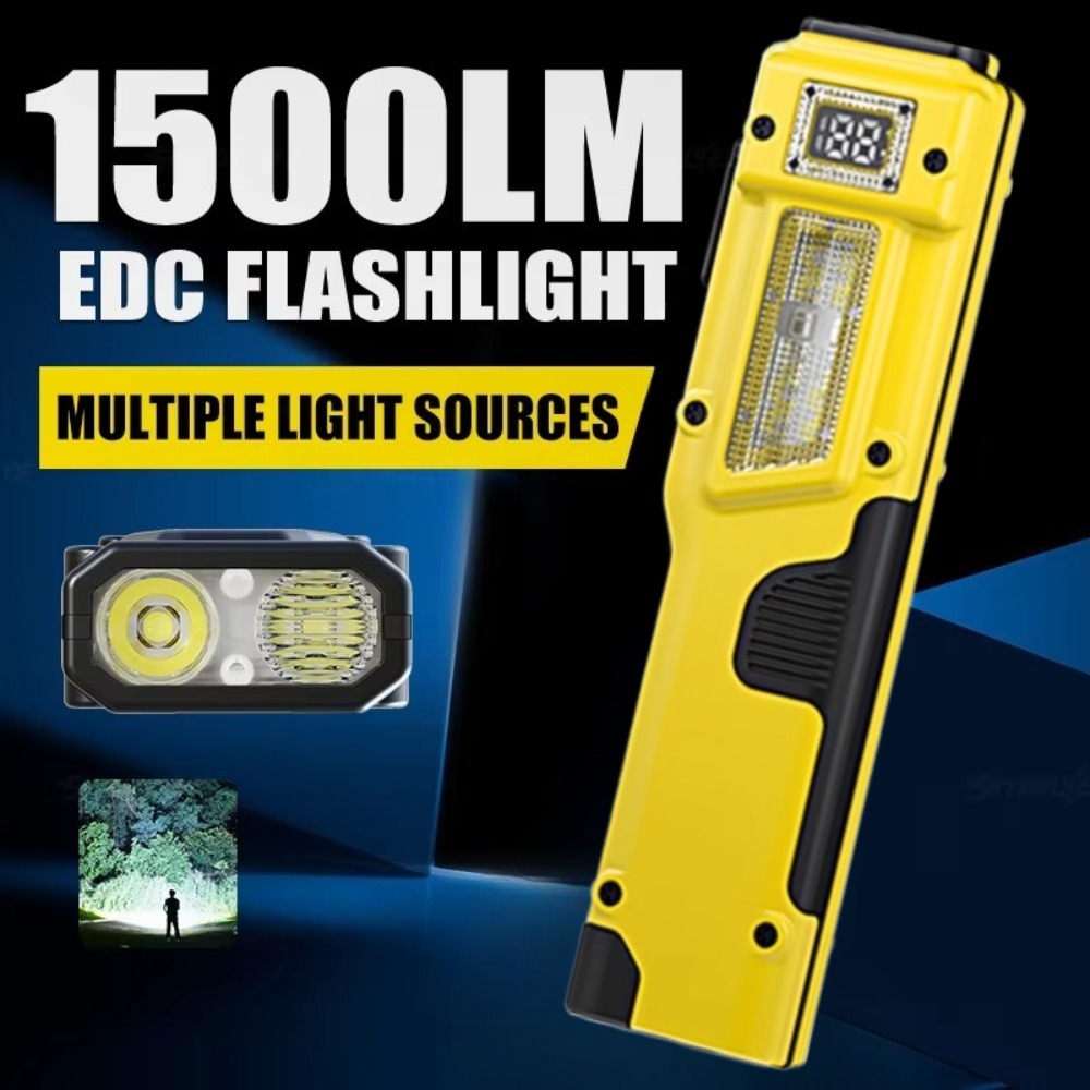 초박형 EDC 충전식 LED 손전등 배터리 디스플레이  - Outdoor Adventure Camp 리뷰 및 가격