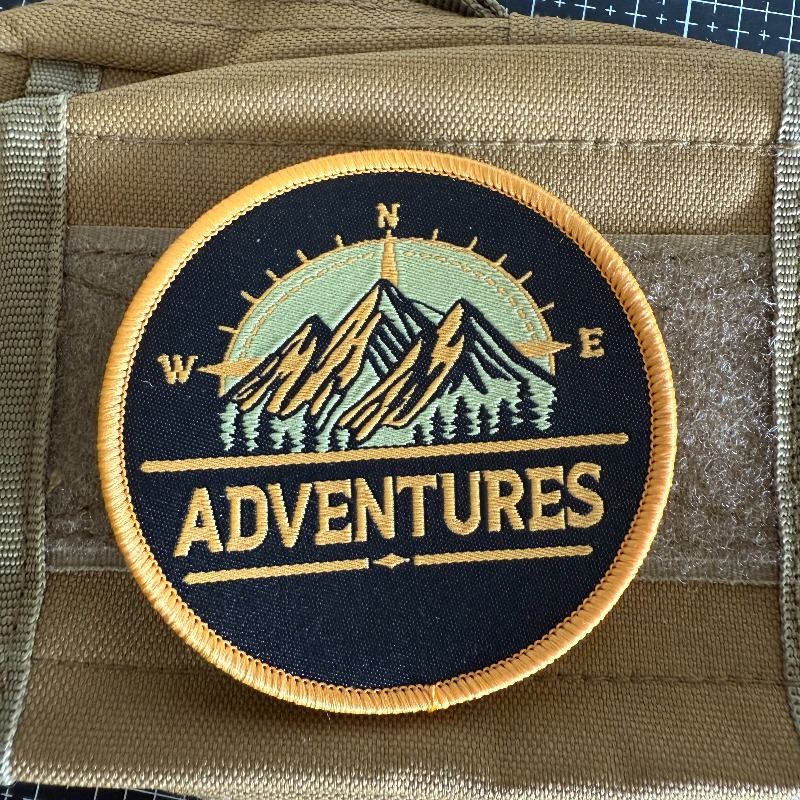 어드벤처 마운틴 컴퍼스 자수 패치 전술용 훅앤루프 사기 - Outdoor Adventure With No Backpack 리뷰 및 가격